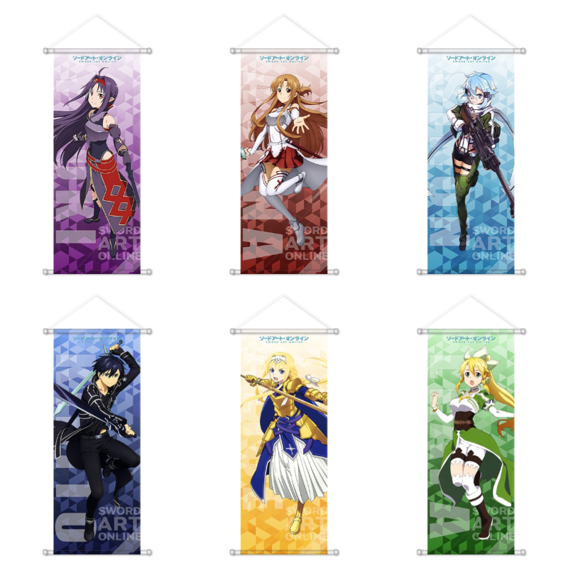 Anime Poster Print - Sword Art Online Anime Gadżety Asuna