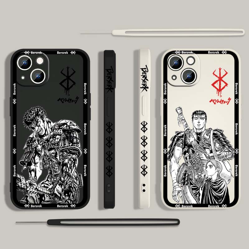 Japonia Anime Berserk Guts Etu – Phone Case Anime recenzja i cena