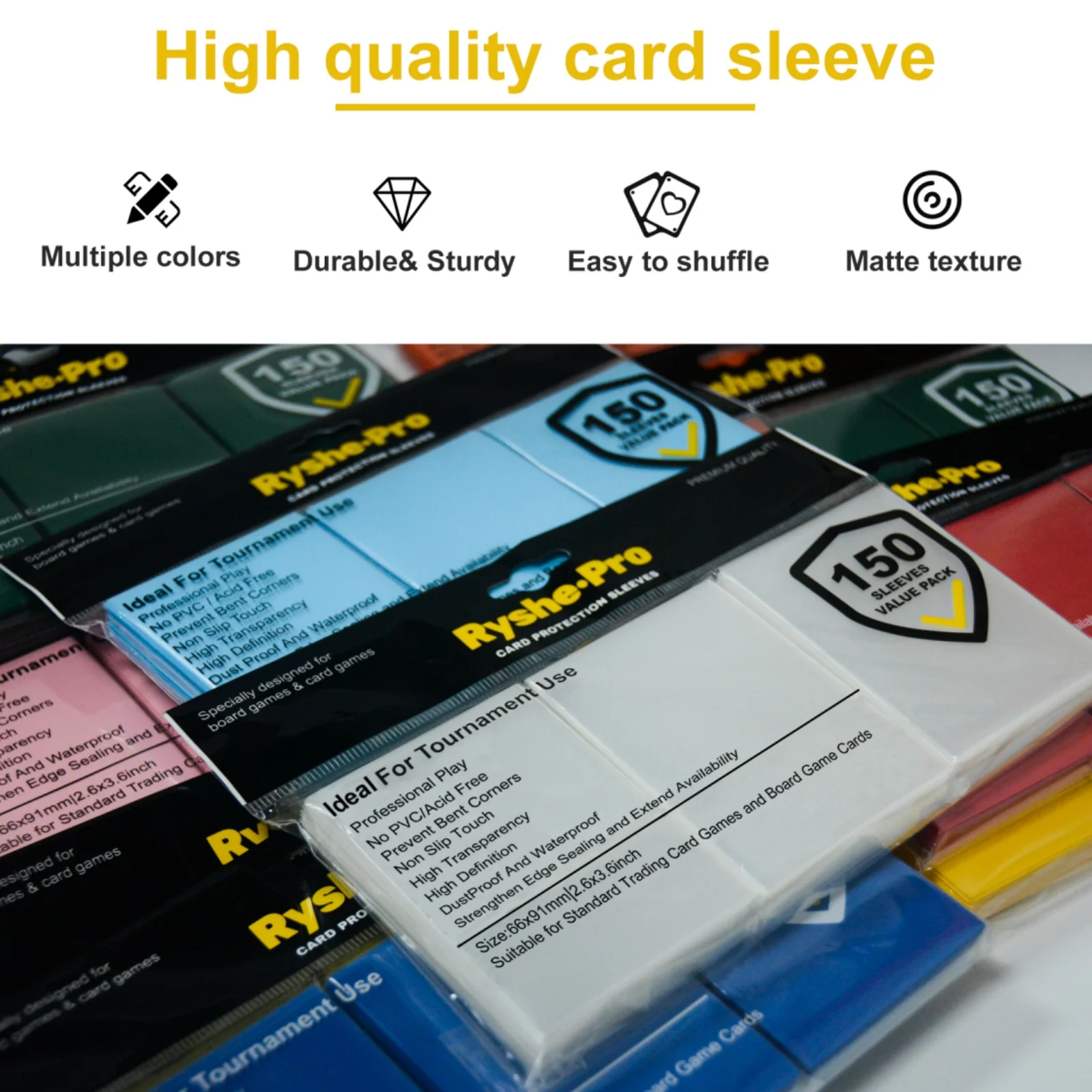 150 szt. wysokiej jakości etui – Collector Card Sleeve recenzja i cena