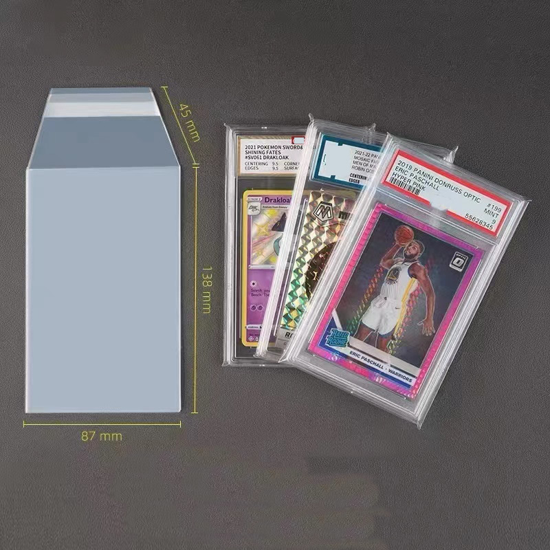 100 sztuk osłonek na ocenione  – Collector Card Sleeve recenzja i cena