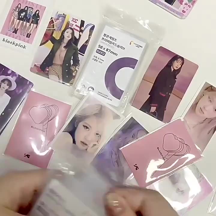 50/100 sztuk koreańskie etui n – Collector Card Sleeve recenzja i cena